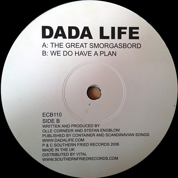 Dada Life - The Great Smorgasbord / We Do Have A Plan | Southern Fried Records (ECB110) - 3