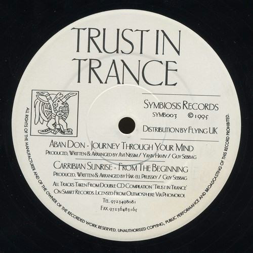 Aban Don / Carribean Sunrise - Trust In Trance | Symbiosis Records (SYMB003) - 3