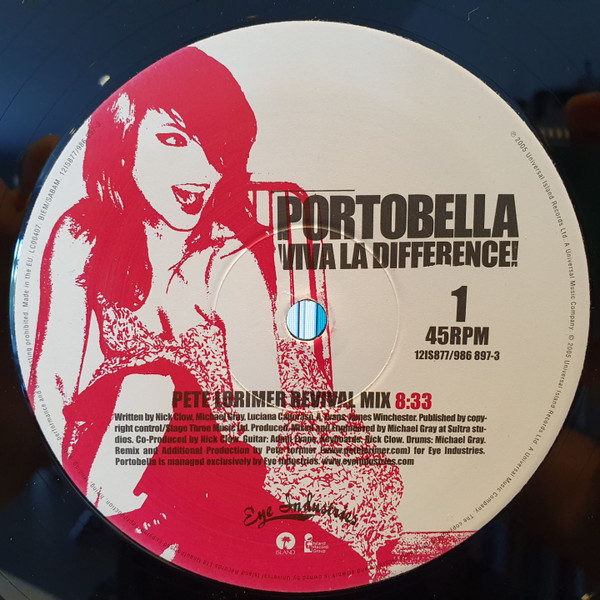 Portobella - Viva La Difference! | Eye Industries (986 897-3) - 2