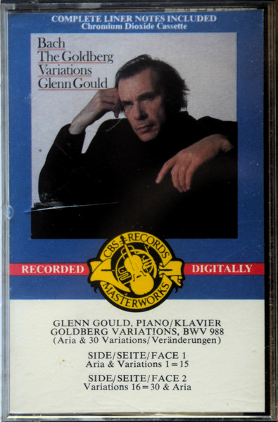 Johann Sebastian Bach - Glenn Gould - The Goldberg Variations | CBS Masterworks (IMT 37779) - main