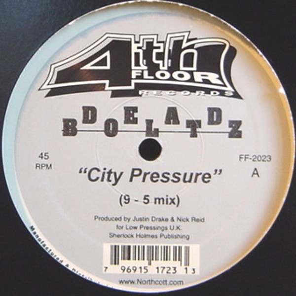 Dead Boltz - City Pressure | 4th Floor Records (FF-2023) - main