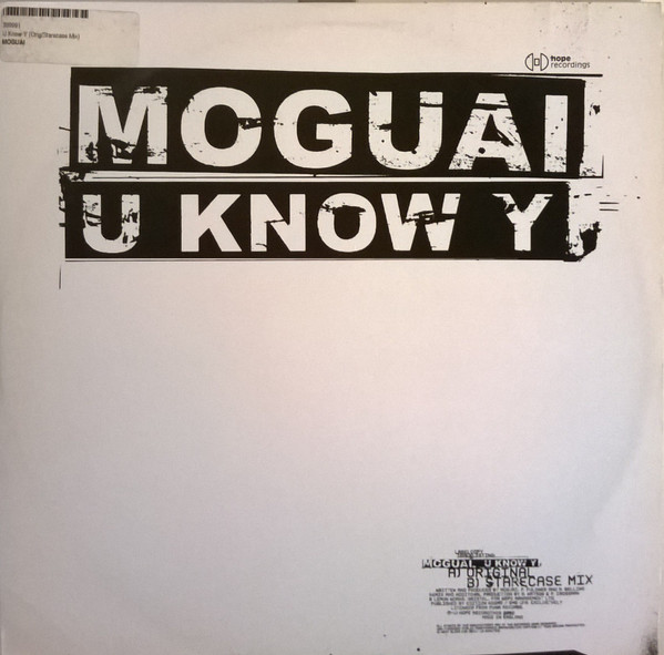 Moguai - U Know Y | Hope Recordings (HOPE 038)