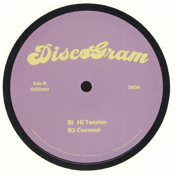 Discogram - Untitled | DiscoGram Records (DGV003) - 2