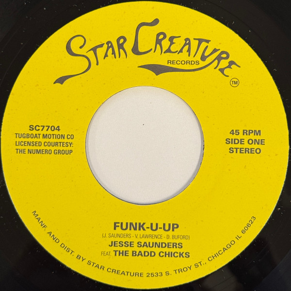 Jesse Saunders / Z-Factor - Funk-U-Up / Fantasy (Vocal) | Star Creature (SC7704)