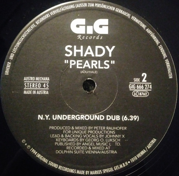 Shady - Pearls | GiG Records (GIG 666 274)