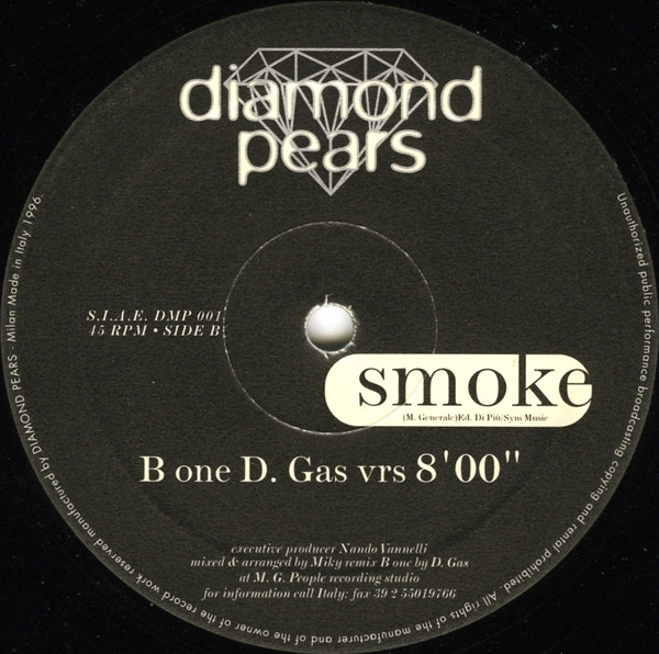 Smoke - Smoke | Diamond Pears (DMP 001) - 3