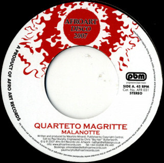 Quarteto Magritte - Malanotte | Afro Art (AFR 031) Quarteto Magritte - Malanotte | Afro Art (AFR 031)