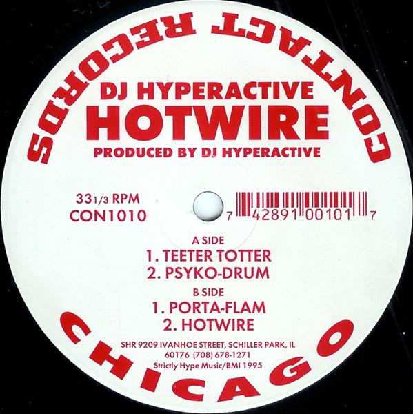 DJ Hyperactive - Hotwire | Contact (CON1010)
