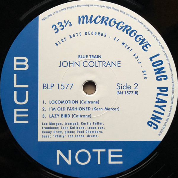John Coltrane - Blue Train | Blue Note (1577) - 4