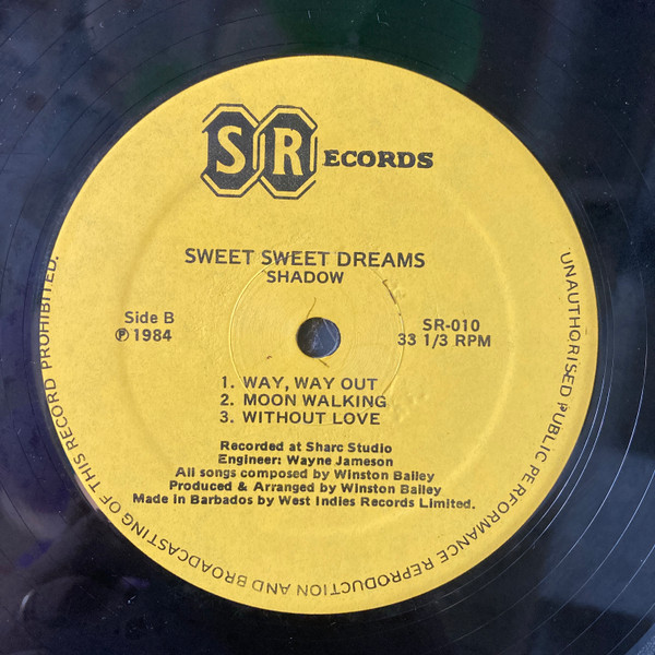 Shadow - Sweet Sweet Dreams | SR Records (SR-010) - 4