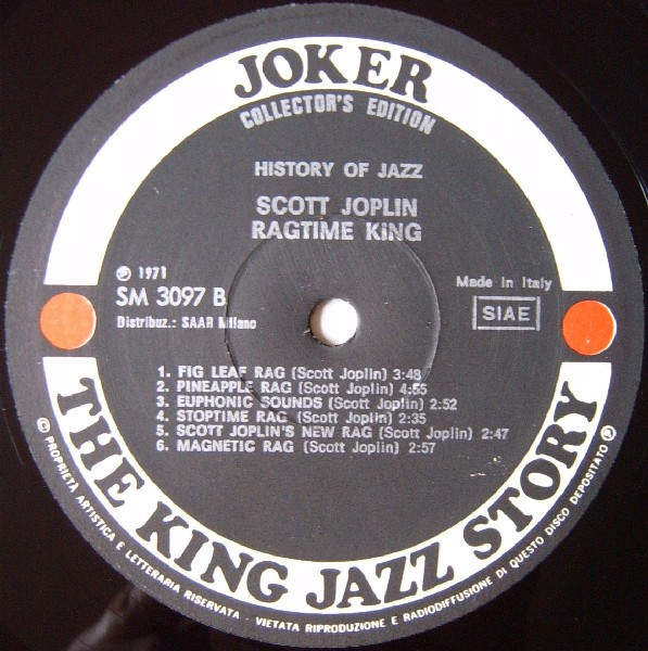 Scott Joplin - Ragtime King | Joker (SM 3097) - 4