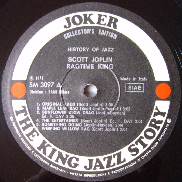 Scott Joplin - Ragtime King | Joker (SM 3097) - 3
