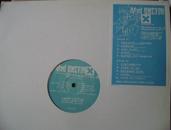 Mad Doctor X - Presents: Xtramentals Prescription 1 | Blapps! Records (MADX01) - 3