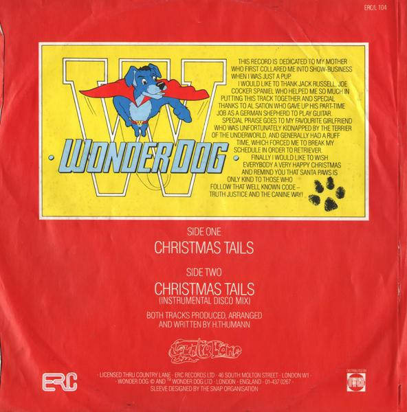 Wonder Dog - Christmas Tails | ERC Records (ERC/L104) - main