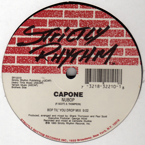 Capone - Nubop | Strictly Rhythm (SR12210)