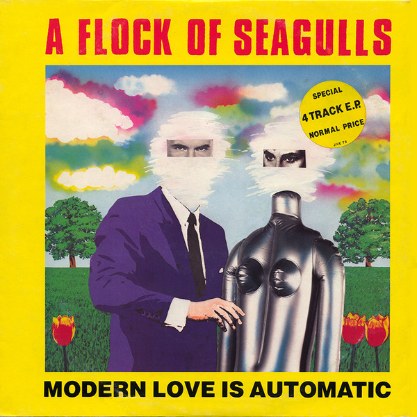 A Flock Of Seagulls - Modern Love Is Automatic | Jive (JIVE T 8) - main