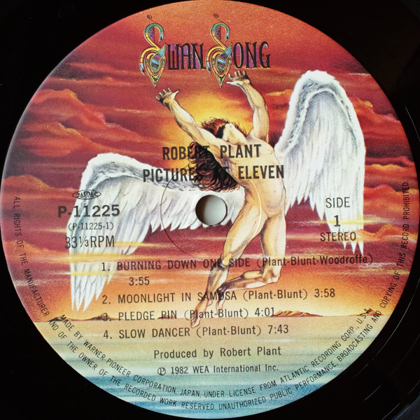 Robert Plant - Pictures At Eleven | Swan Song (P-11225) - 4