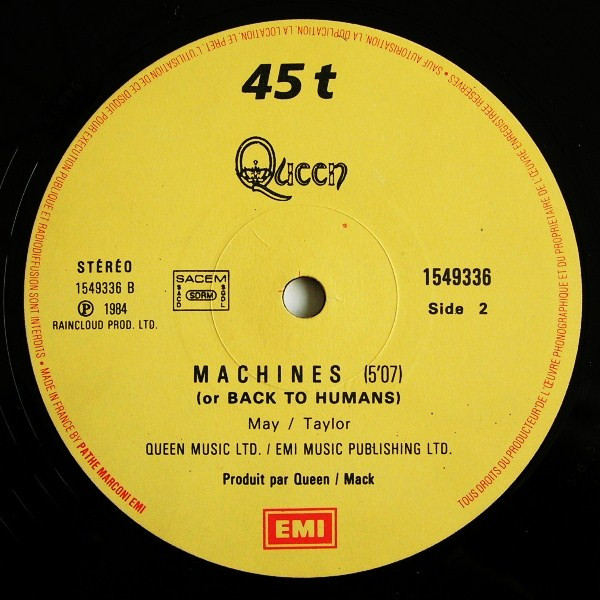 Queen - I Want To Break Free | EMI (1549336) - 3