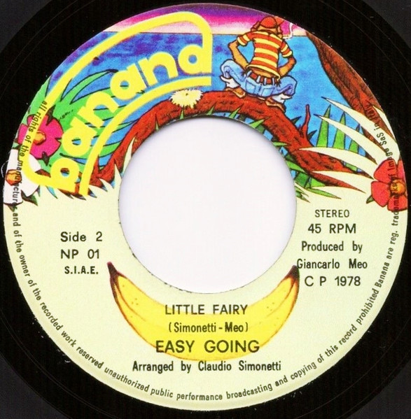 Easy Going - Baby I Love You / Little Fairy | Banana Records (NP 01) - 4 Easy Going - Baby I Love You / Little Fairy | Banana Records (NP 01) - 4