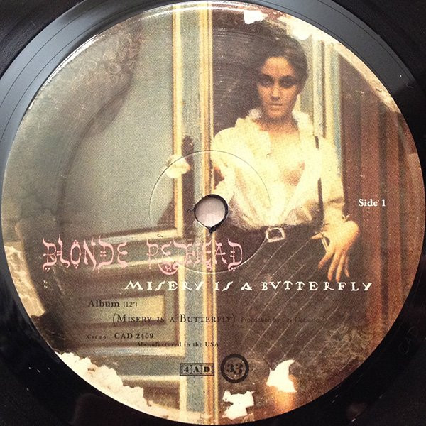 Blonde Redhead - Misery Is A Butterfly | 4AD (CAD 2409) - 3