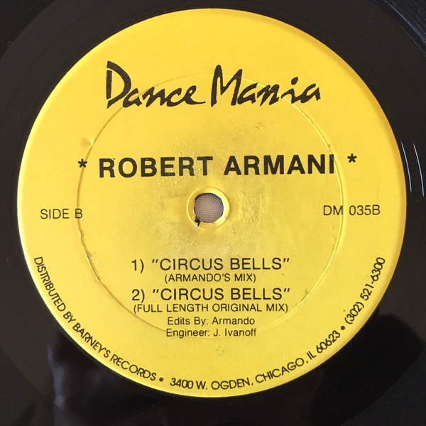 Armando Presents Robert Armani - Armani Trax | Dance Mania (DM 035) - 2