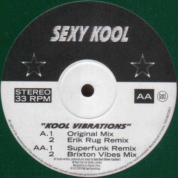 Sexy Kool - Kool Vibrations | Fiat Lux (FL009) - 3 Sexy Kool - Kool Vibrations | Fiat Lux (FL009) - 3