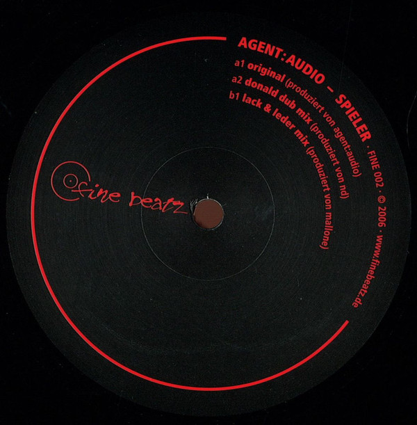 Agent:Audio - Spieler | Fine Beatz (Fine002) - main