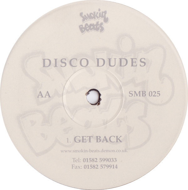 The Disco Dudes - Boogie Down / Get Back | Smokin Beats (SMB 025) - 3
