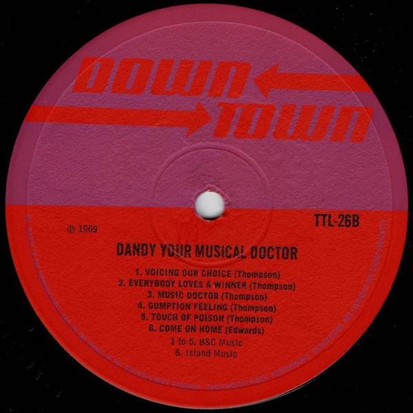 Dandy Livingstone - Your Musical Doctor | Downtown (TTL 26) - 4 Dandy Livingstone - Your Musical Doctor | Downtown (TTL 26) - 4