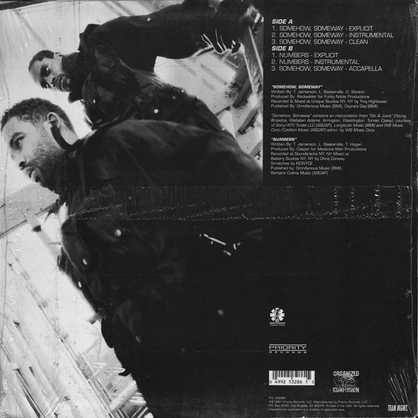 Organized Konfusion - Somehow, Someway | Priority Records (PVL 53286) - 2