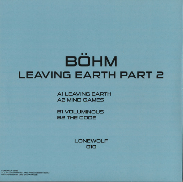 Böhm - Leaving Earth Part 2 | Lonewolf (LONEWOLF 010)