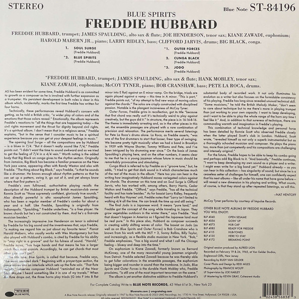 Freddie Hubbard - Blue Spirits | Blue Note (B0034362-01) - 4