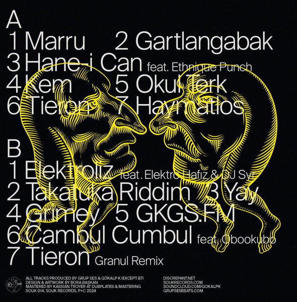 Grup Ses , Gökalp K. - Grup Ses & Gökalp K. | Souk Records (Souk 014) - 2 Grup Ses , Gökalp K. - Grup Ses & Gökalp K. | Souk Records (Souk 014) - 2