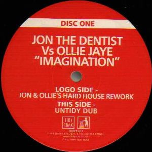 Jon The Dentist & Ollie Jaye - Imagination | Tidy Trax (TIDY126T) - 2