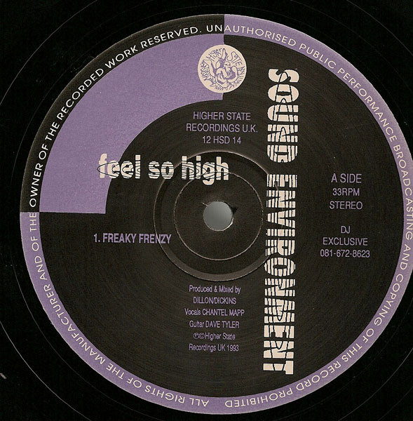 Sound Environment - Feel So High | Higher State Records (12 HSD 14) Sound Environment - Feel So High | Higher State Records (12 HSD 14)