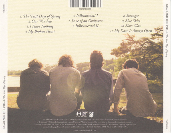 Noah And The Whale - The First Days Of Spring | V2 Records International (VVR711916)