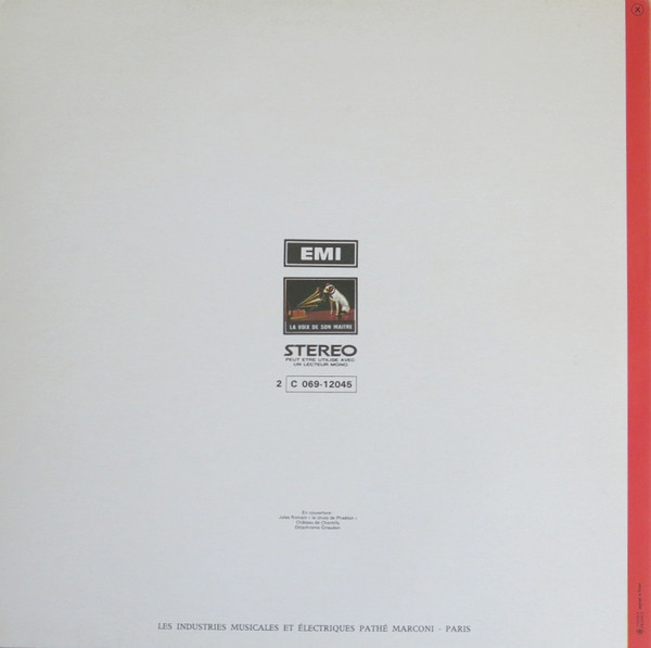 Camille Saint-Saëns , Orchestre De Paris , Dir. Pierre Dervaux - Danse Macabre - La Jeunesse D'Hercule - Phaéton - Le Rouet D'Omphale | La Voix De Son Maître (2C 069-12045) - 2