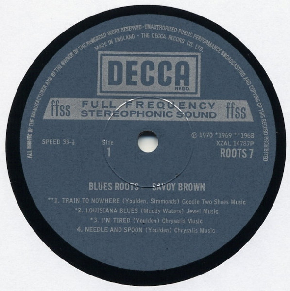 Savoy Brown - Blues Roots | Decca (ROOTS 7) - 3 Savoy Brown - Blues Roots | Decca (ROOTS 7) - 3