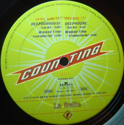 La Belle - Deephouse / Wasted Time | Counting (#0014)