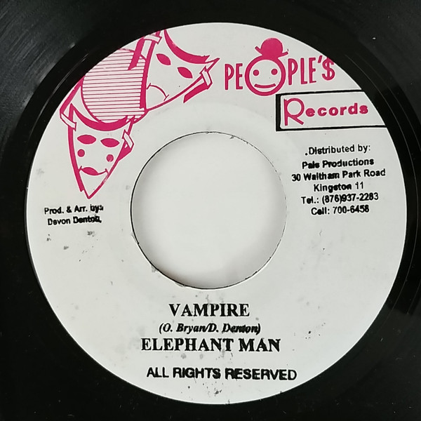 Elephant Man - Vampire | People's Records (none)