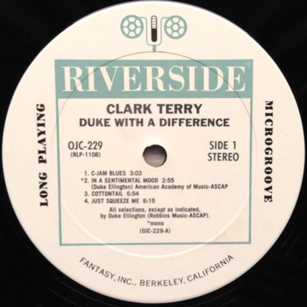 Clark Terry - Duke With A Difference | Original Jazz Classics (OJC-229) - 3 Clark Terry - Duke With A Difference | Original Jazz Classics (OJC-229) - 3