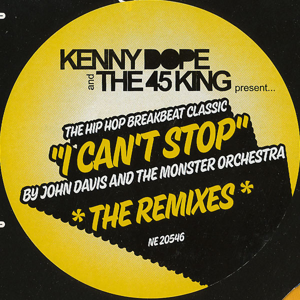 John Davis & The Monster Orchestra / Lucy Hawkins - I Can't Stop (Remixes) | Nervous Records (NE 20546) - 4