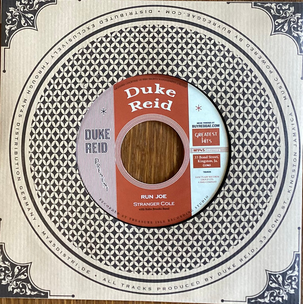 Bongo Man Byfield / Tommy McCook & The Supersonics , Stranger Cole , The Baba Brooks Band - Bongo Man / Run Joe | Duke Reid (TIEU035) - 2