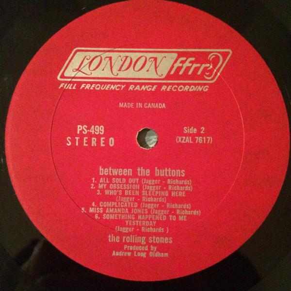 The Rolling Stones - Between The Buttons | London Records (PS 499) - 2 The Rolling Stones - Between The Buttons | London Records (PS 499) - 2