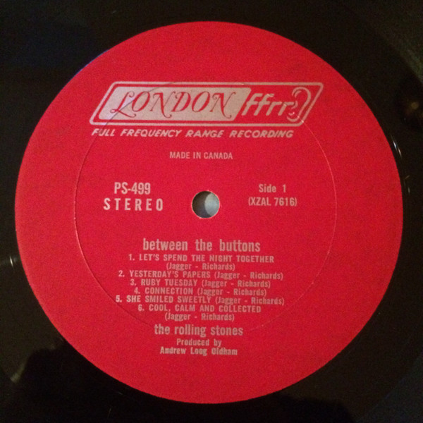 The Rolling Stones - Between The Buttons | London Records (PS 499) - 3 The Rolling Stones - Between The Buttons | London Records (PS 499) - 3