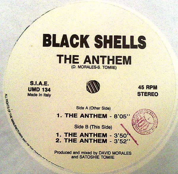Black Shells - The Anthem | Underground Music Department (UMD) (UMD 134)