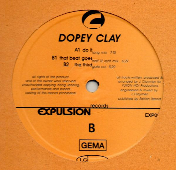 Dopey Clay - Do It | Expulsion Records (EXP001)