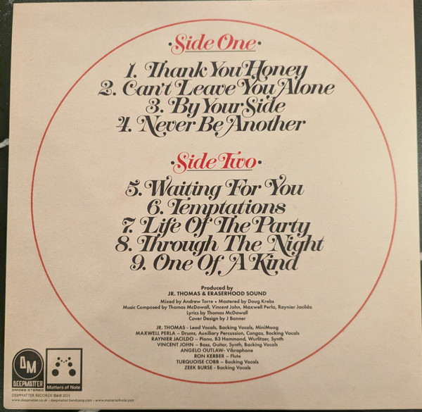 Jr. Thomas - Jr. Thomas In The Eraserhood | DeepMatter (DM022C) - 2