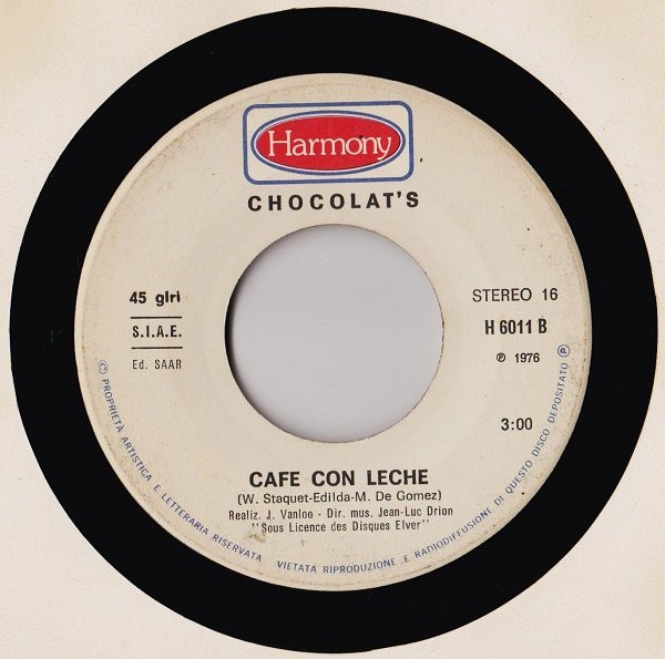 Chocolat's - Rythmo Tropical | Harmony (H 6011) - 4