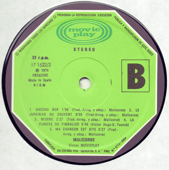 Malicorne - Malicorne | Movieplay (17.1522/2) - 4